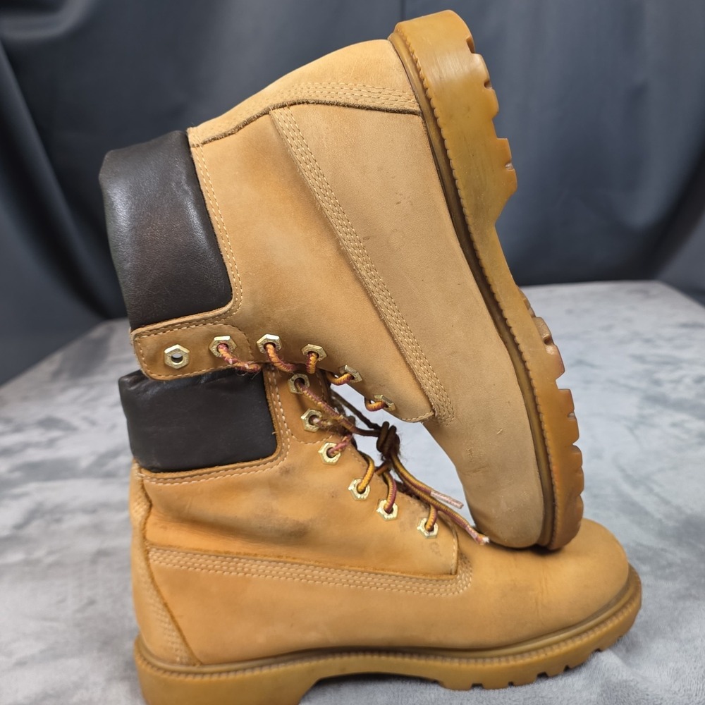 Timberland Original Classic 6-Inch Basic Waterproof Boots Nubuck Tan Men 7 M ... - Picture 6 of 9